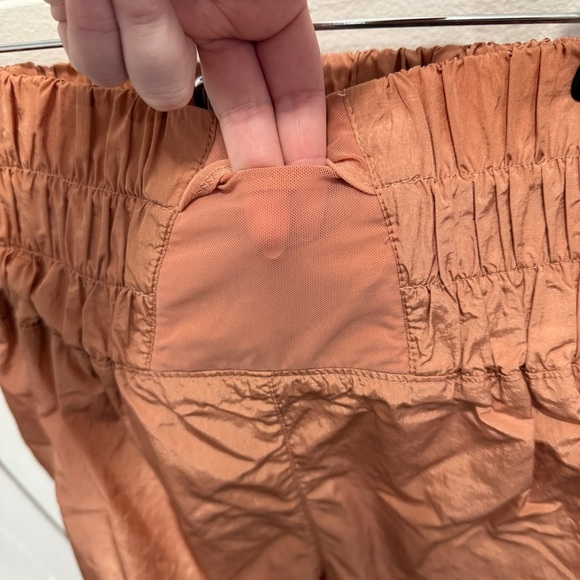 Free People Movement Orange The Way Home Logo Shorts - Picture 4 of 11